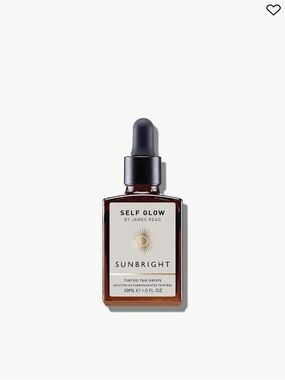 James Read Self Glow Sunbright Tinted Tan Drops 1 oz New
